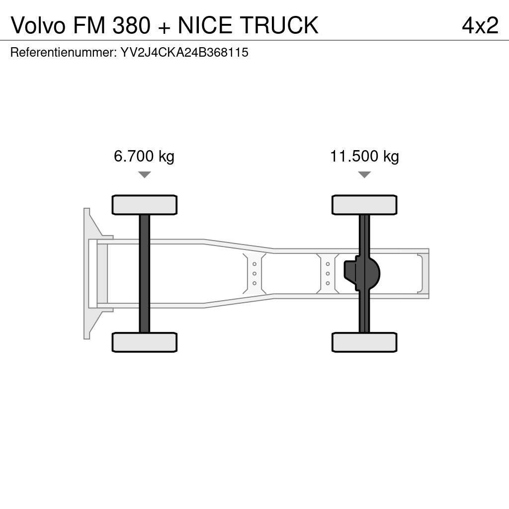 Volvo FM 380 + NICE TRUCK Vlačilci