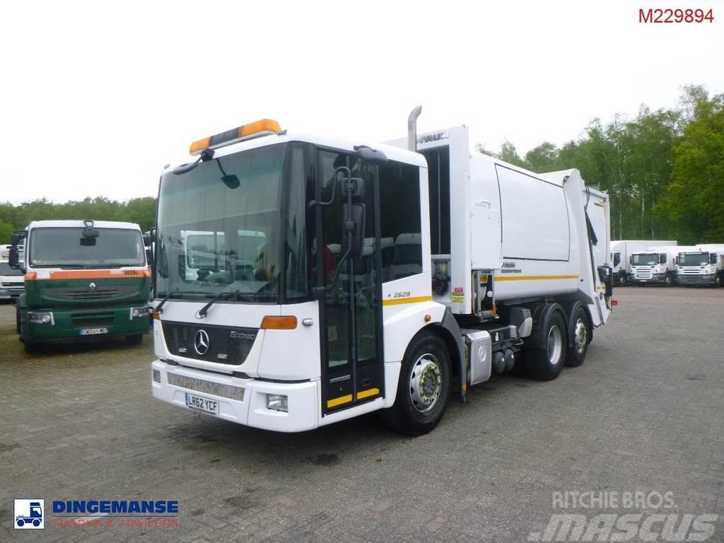 Mercedes-Benz Econic 2629 6x2 RHD Faun Variopress refuse truck Komunalni tovornjaki
