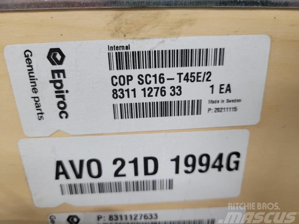 Epiroc Hammer SC16 / COP 1640 Težki vrtalni stroji
