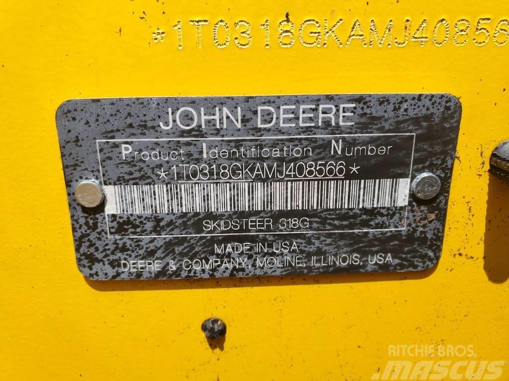 John Deere 318G Skid steer mini nakladalci
