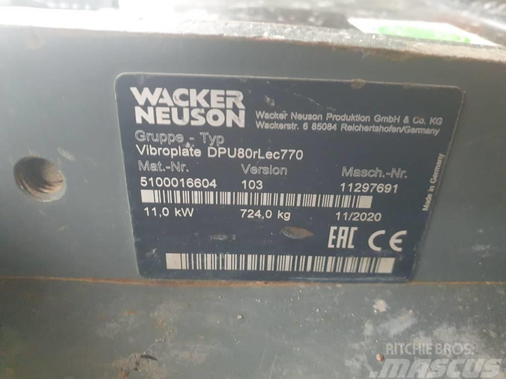 Wacker Neuson DPU80rLec770 Vibro plošče