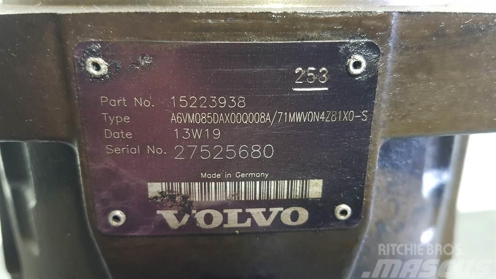 Volvo A6VM85DAX00Q008A - Volvo L25F-Z - Drive motor Hidravlika