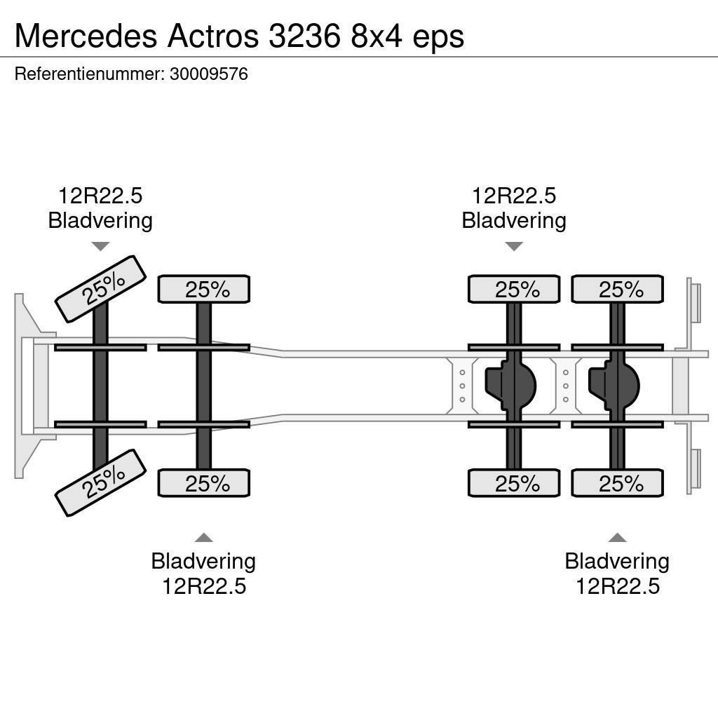 Mercedes-Benz Actros 3236 8x4 eps Avtomešalci za beton