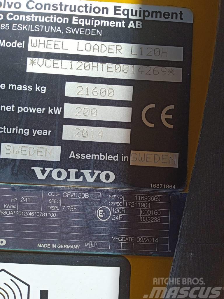 Volvo L 120 H Kolesni nakladalci