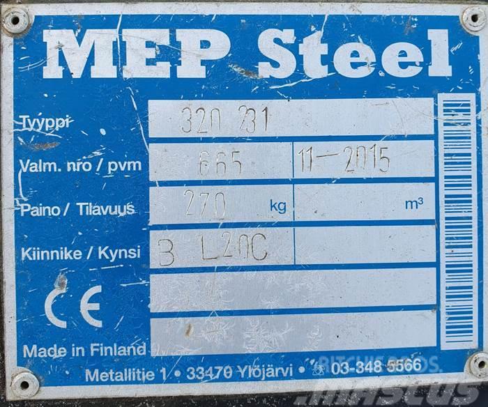  MEP Steel BRETEC L20C ISKUVASARAN KIINNIKELEVY NTP Hitre spojke
