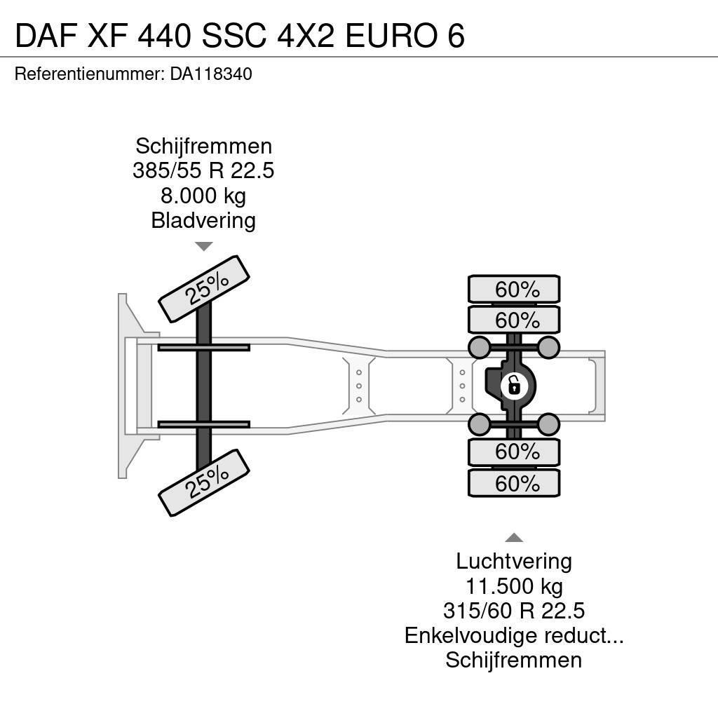 DAF XF 440 SSC 4X2 EURO 6 Vlačilci