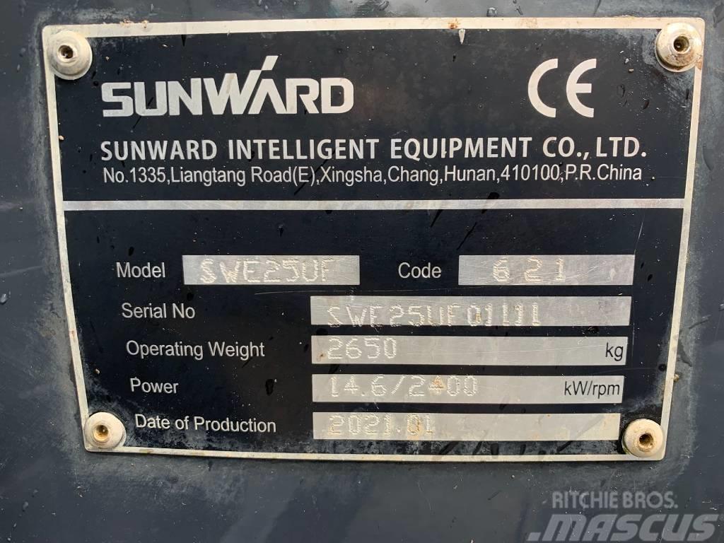 Sunward SWE25UF Mini bagri <7t