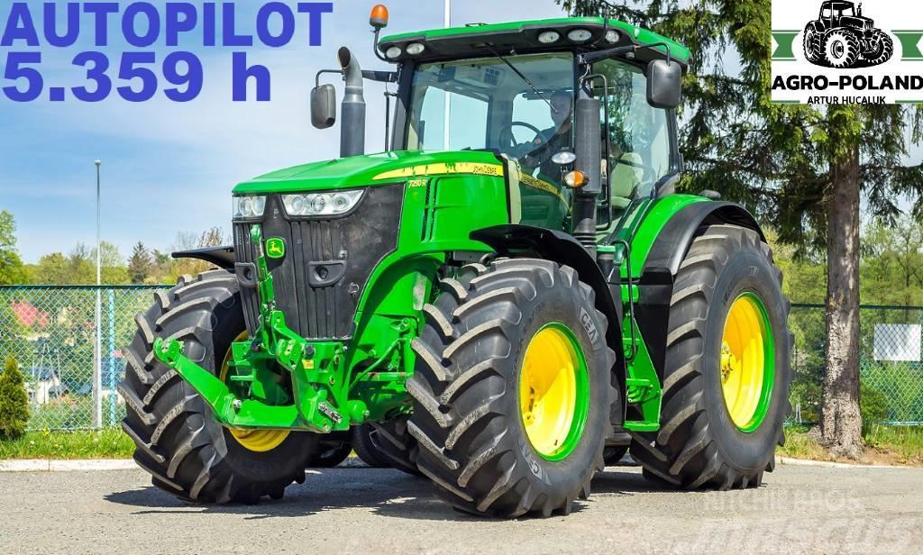 John Deere 7250 R - TLS - 5355 h - 2016 ROK - GPS- AUTOPILOT Traktorji