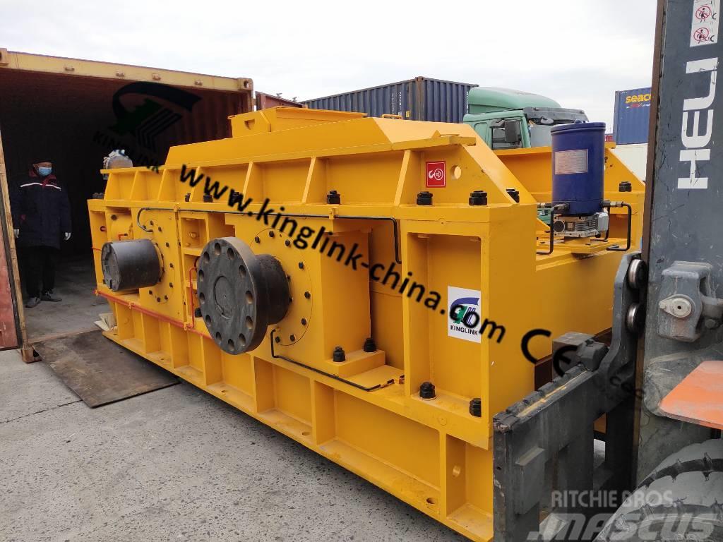 Kinglink KL-2PGS1500 Hydraulic Roller Crusher for Gold Ore Drobilci