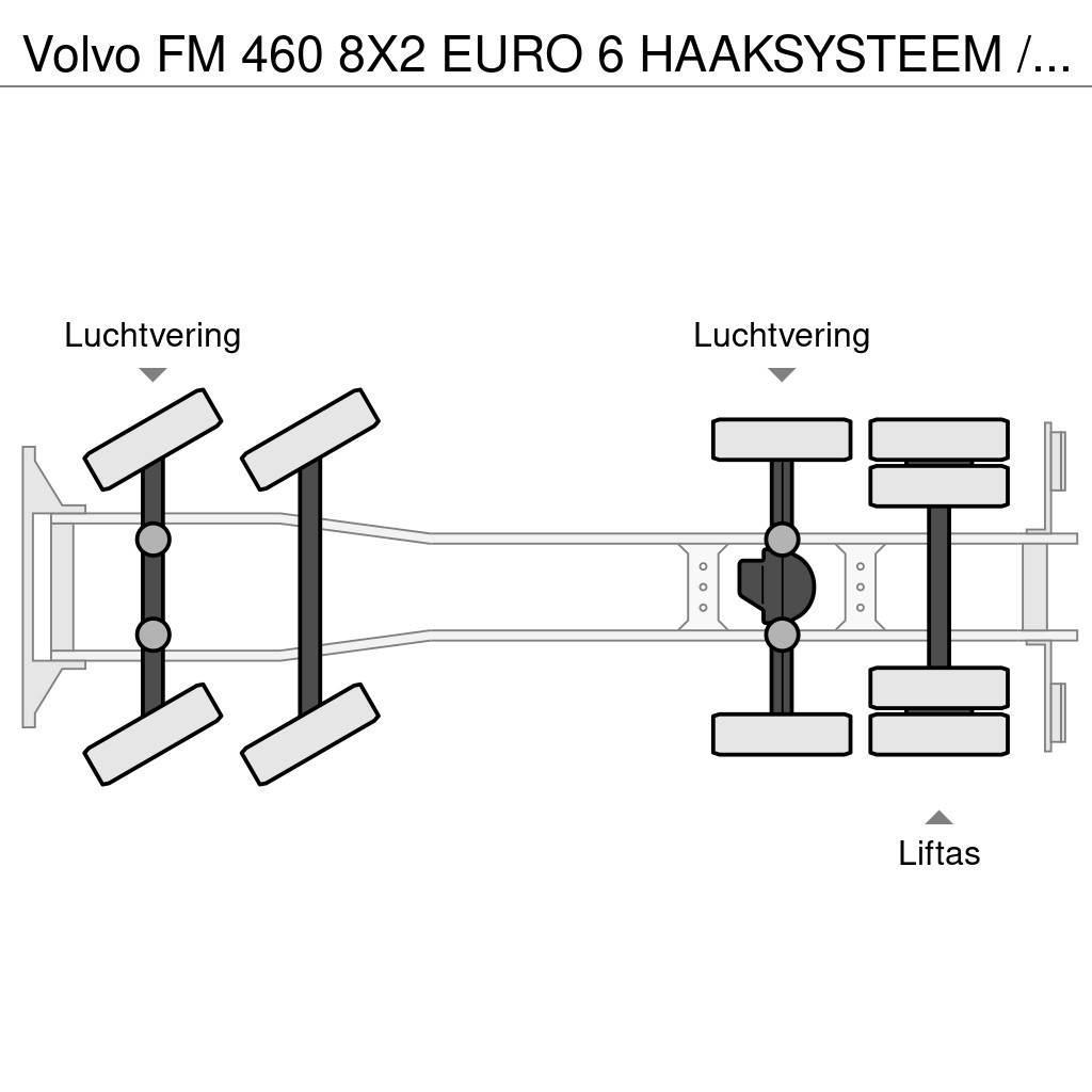 Volvo FM 460 8X2 EURO 6 HAAKSYSTEEM / PERFECT CONDITION Kotalni prekucni tovornjaki