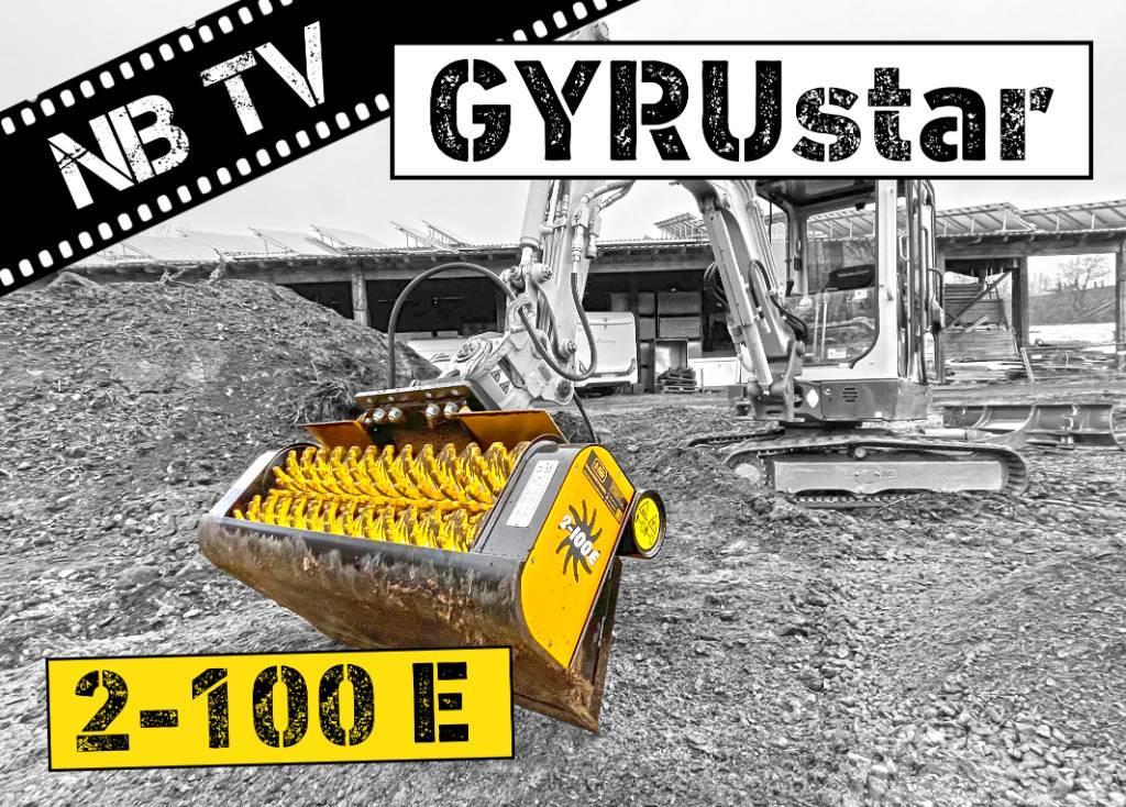 Gyru-Star 2-100E | Schaufelseparator für Minibagger Presejalne žlice