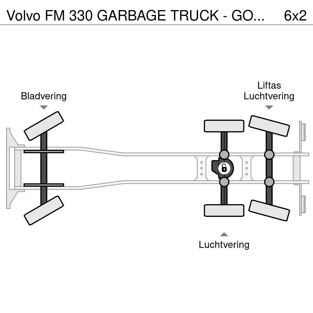 Volvo FM 330 GARBAGE TRUCK - GOOD WORKING CONDITION (!) Komunalni tovornjaki