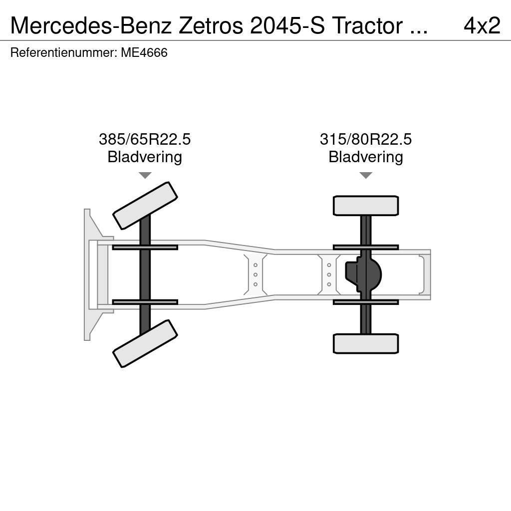 Mercedes-Benz Zetros 2045-S Tractor Head Vlačilci