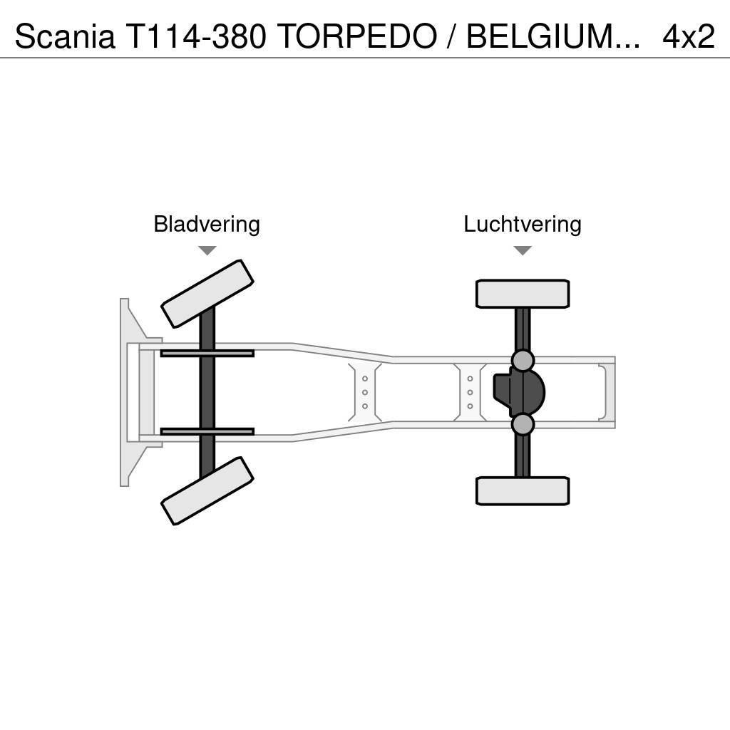 Scania T114-380 TORPEDO / BELGIUM TRUCK !! Vlačilci