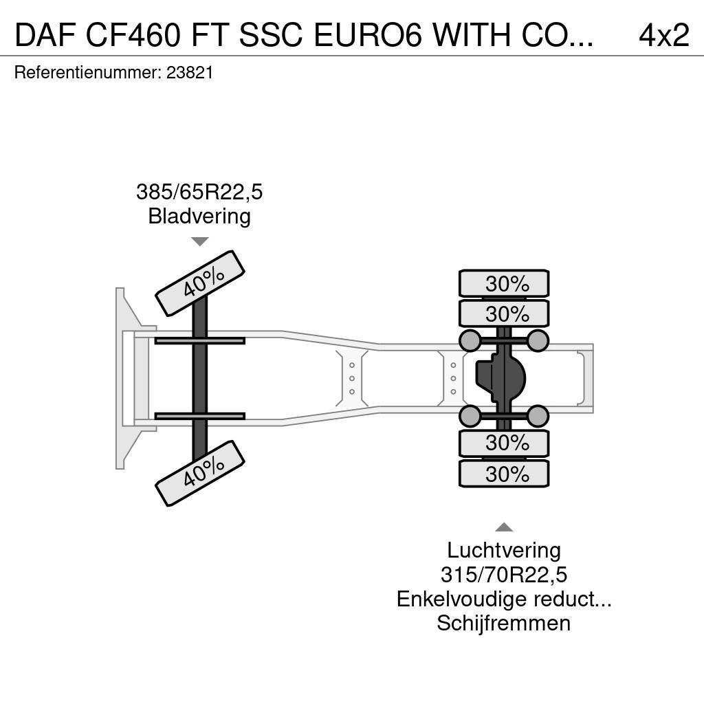 DAF CF460 FT SSC EURO6 WITH COMPRESSOR Vlačilci