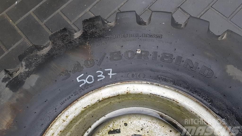 Goodyear 340/80-R18 IND - Tyre/Reifen/Band Gume, kolesa in platišča