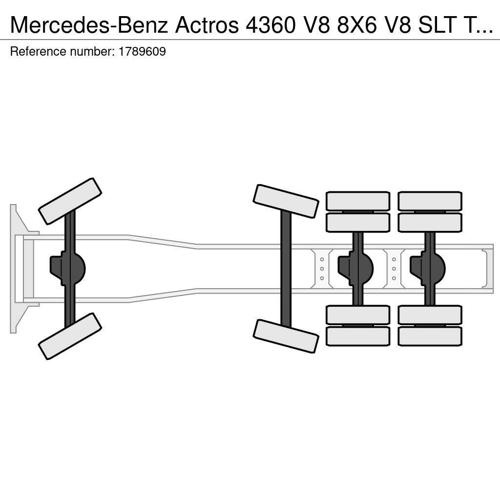 Mercedes-Benz Actros 4360 V8 8X6 V8 SLT TITAN HEAVY DUTY TRACTOR Vlačilci