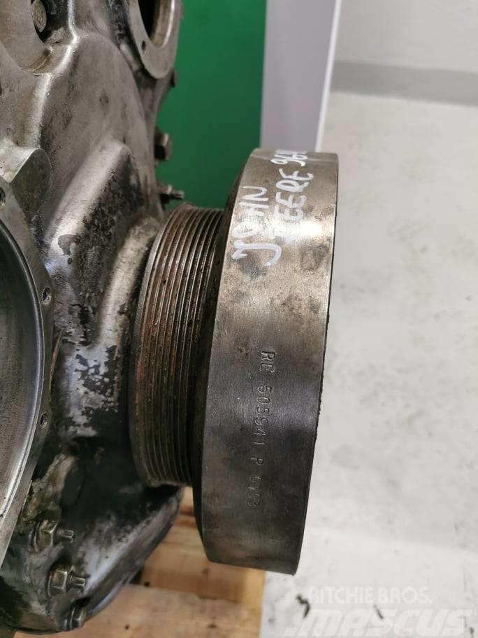 John Deere 9640 WTS {RE505941} crank shaft vibration damper Engines