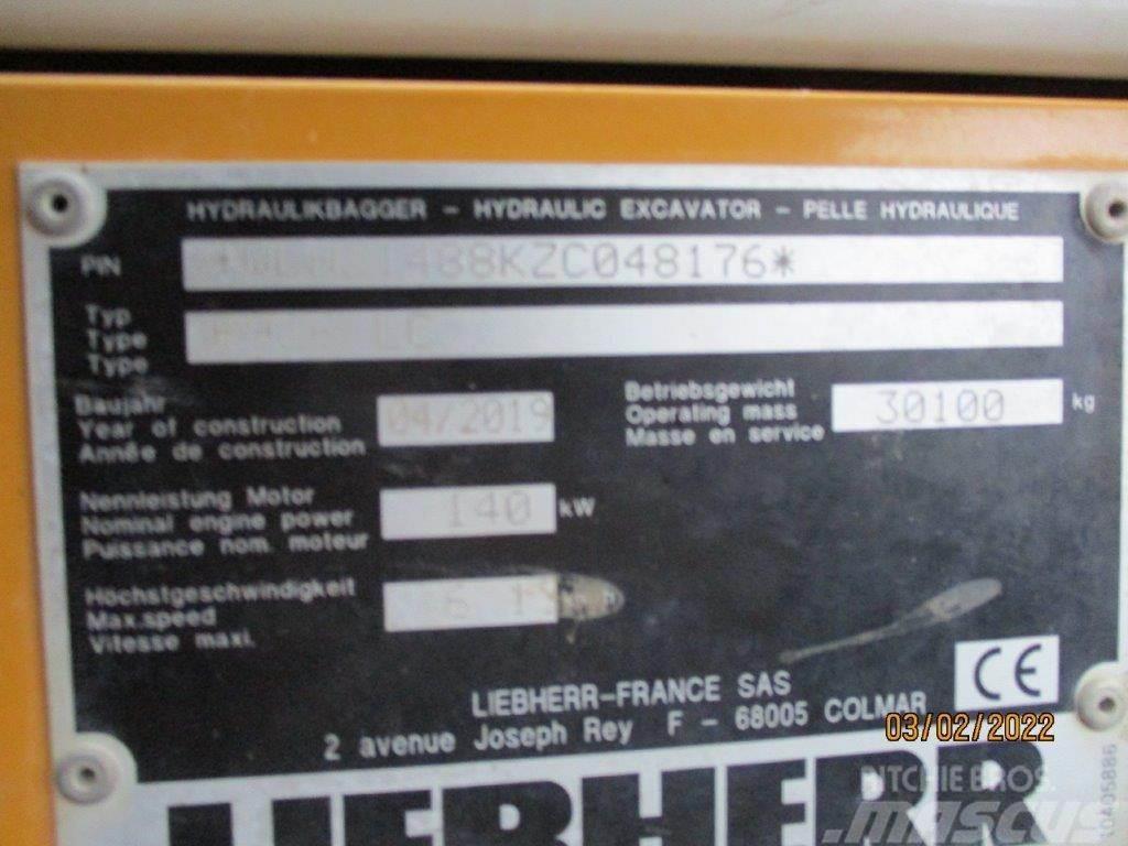 Liebherr R 926 Litronic Bagri goseničarji