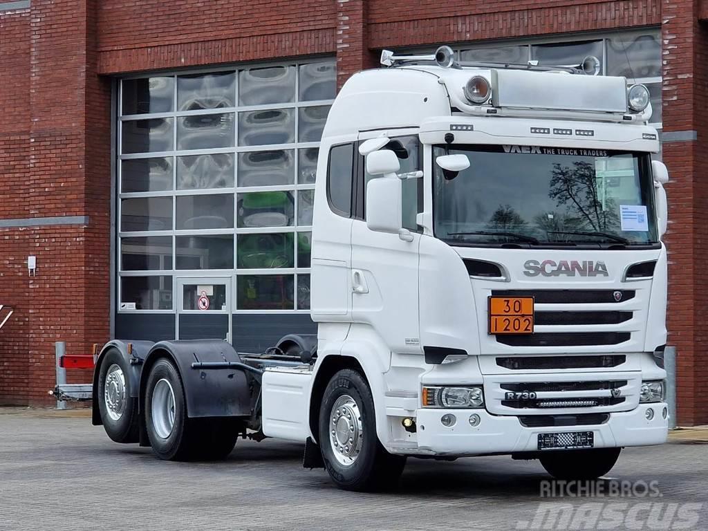 Scania R730 V8 Highline 6x2*4 - Chassis - Retarder - Full Tovornjaki-šasije