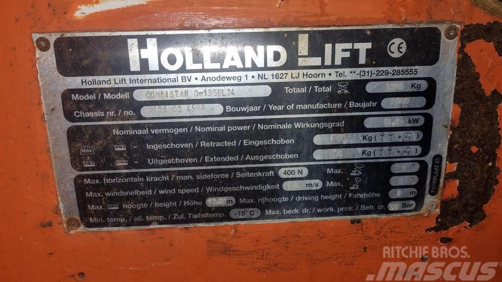 Holland Lift Q 135 EL 24 Škarjaste dvižne ploščadi