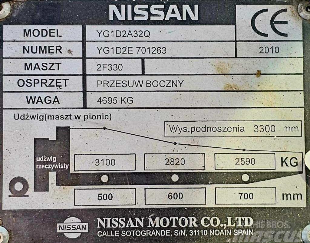 Nissan YG1D2A32Q Dizelski viličarji