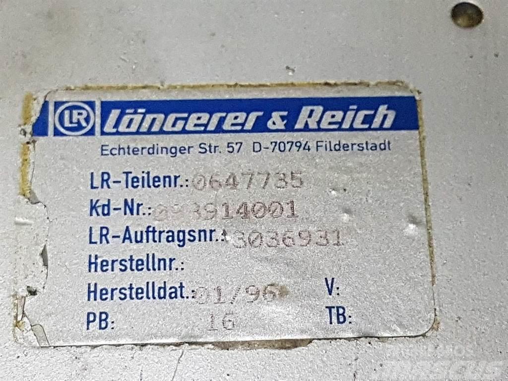  Längerer & Reich 0647735 - Oil cooler/Ölkühler/Oli Hidravlika