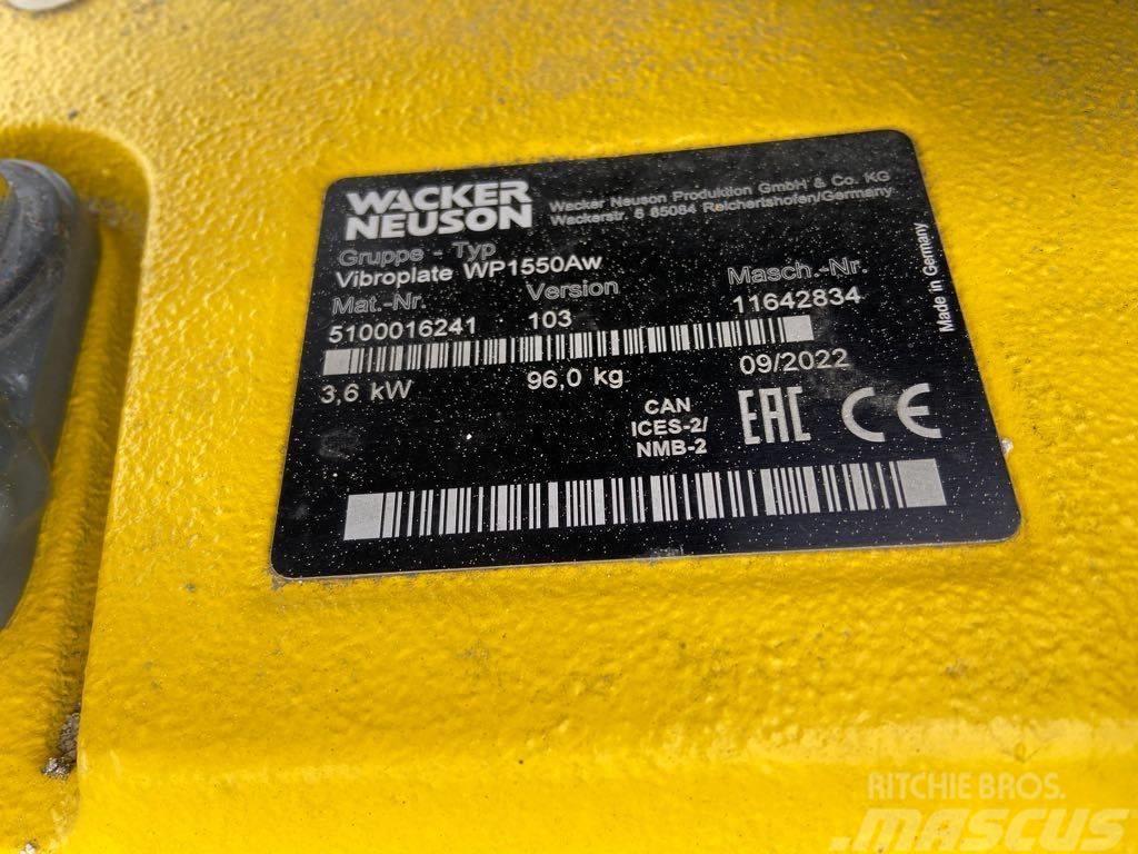 Wacker Neuson WP1550Aw Vibro plošče