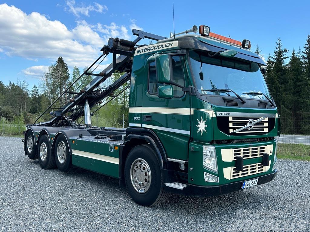Volvo FM500 8x2*6 trippeli, vaijerilaite Razstavljivi tovornjaki z žičnimi dvigali