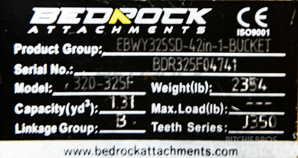 CAT 42" Severe Rock Bucket 20D/E,322B/C,323F,324D,325F Drugo