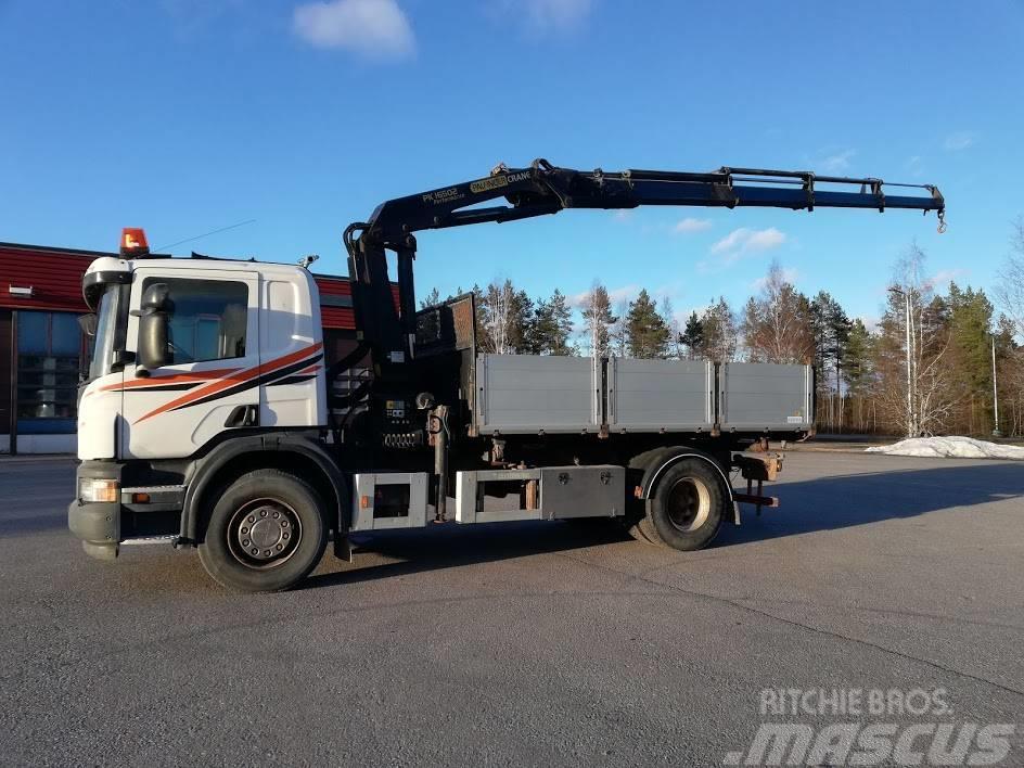Scania P340 Palfinger PK16502-4+kippi aj.236 tkm Tovornjaki z žerjavom