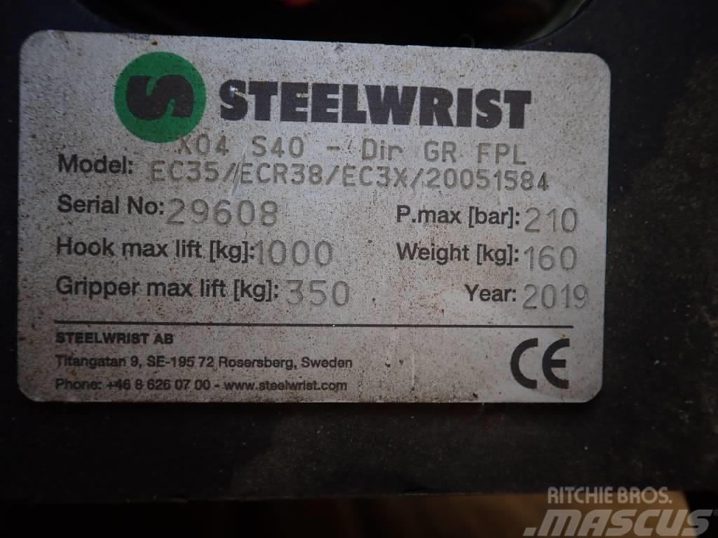 Steelwrist Tiltrotator X04, passend zu Volvo ECR35 Drugi deli