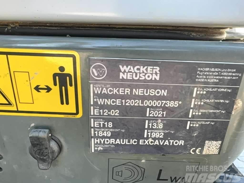 Wacker Neuson ET 18 Bagri goseničarji
