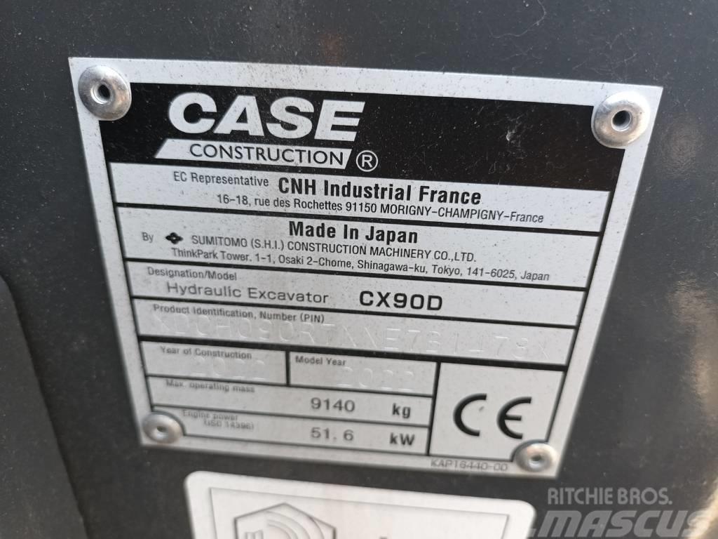 CASE CX 90 D Midi bagri 7t – 12t