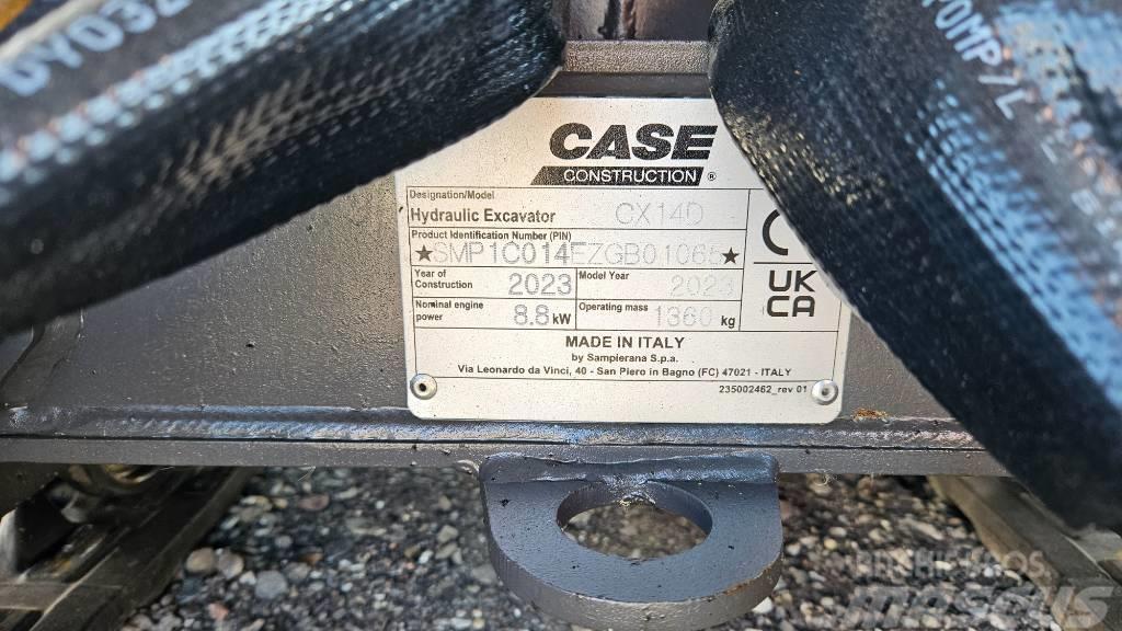 CASE CX14D Mini excavators < 7t (Mini diggers)