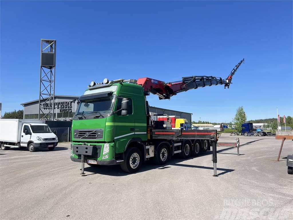 Volvo FH 500 10X4 Crane trucks