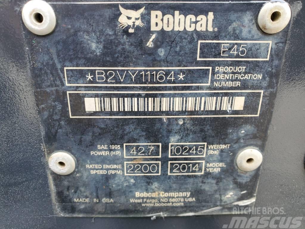 Bobcat E 45 Mini bagri <7t