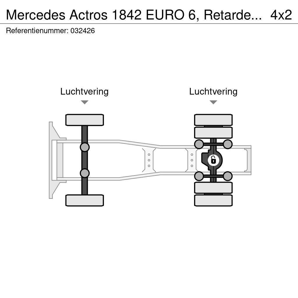 Mercedes-Benz Actros 1842 EURO 6, Retarder, Mega, Jumbo Vlačilci