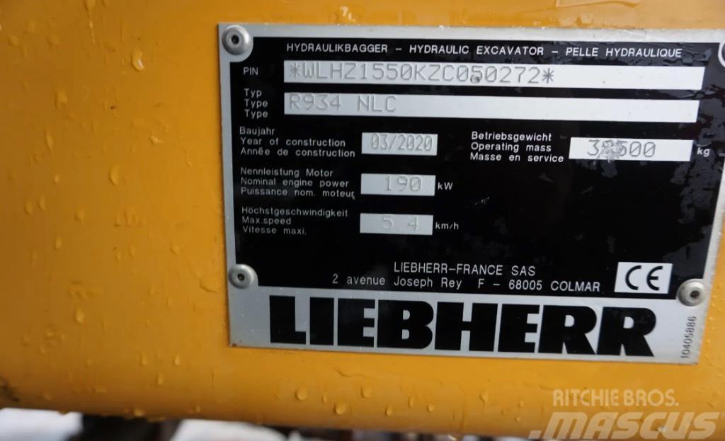 Liebherr R 934 NLC Bagri goseničarji