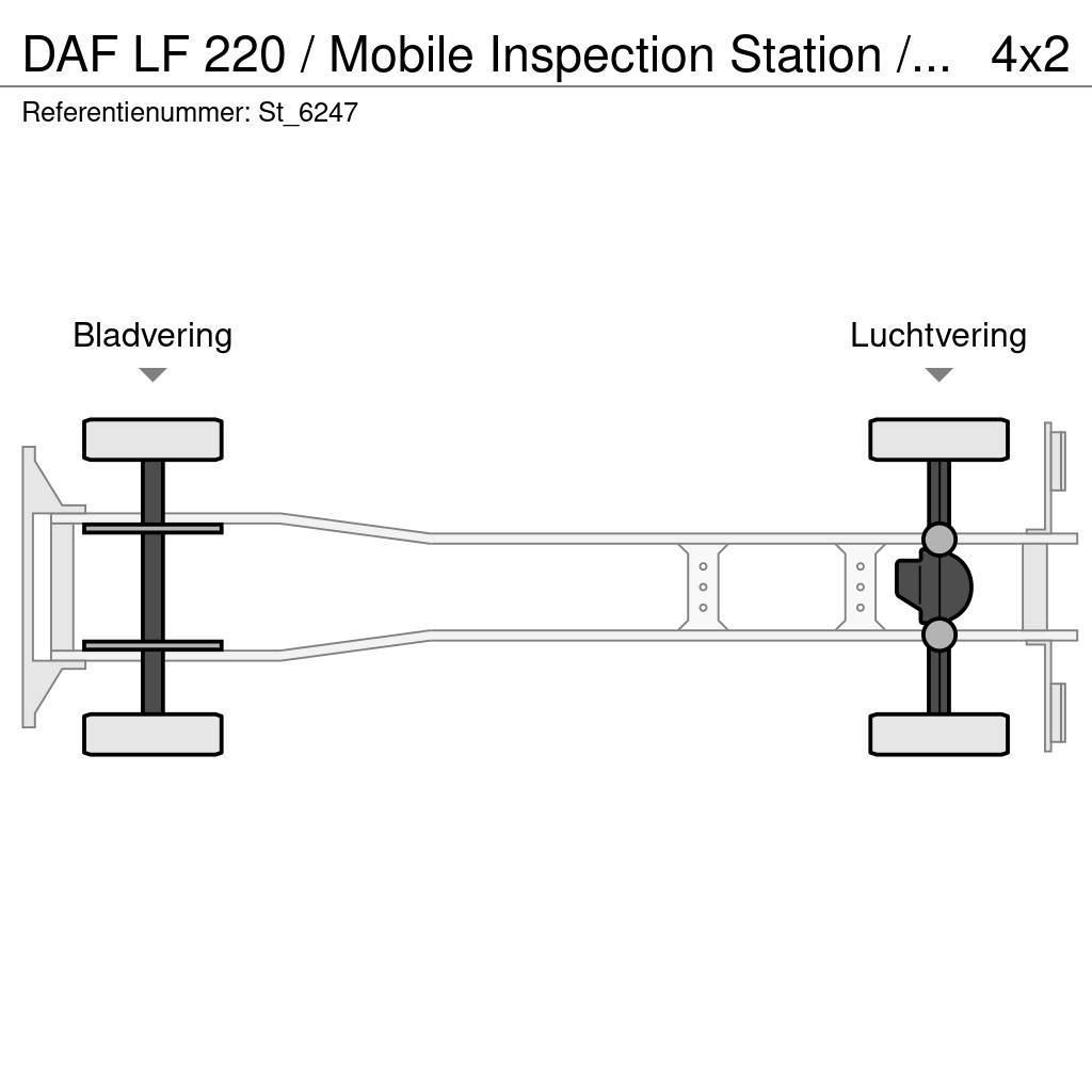 DAF LF 220 / Mobile Inspection Station / APK / TUV / M Tovornjaki zabojniki