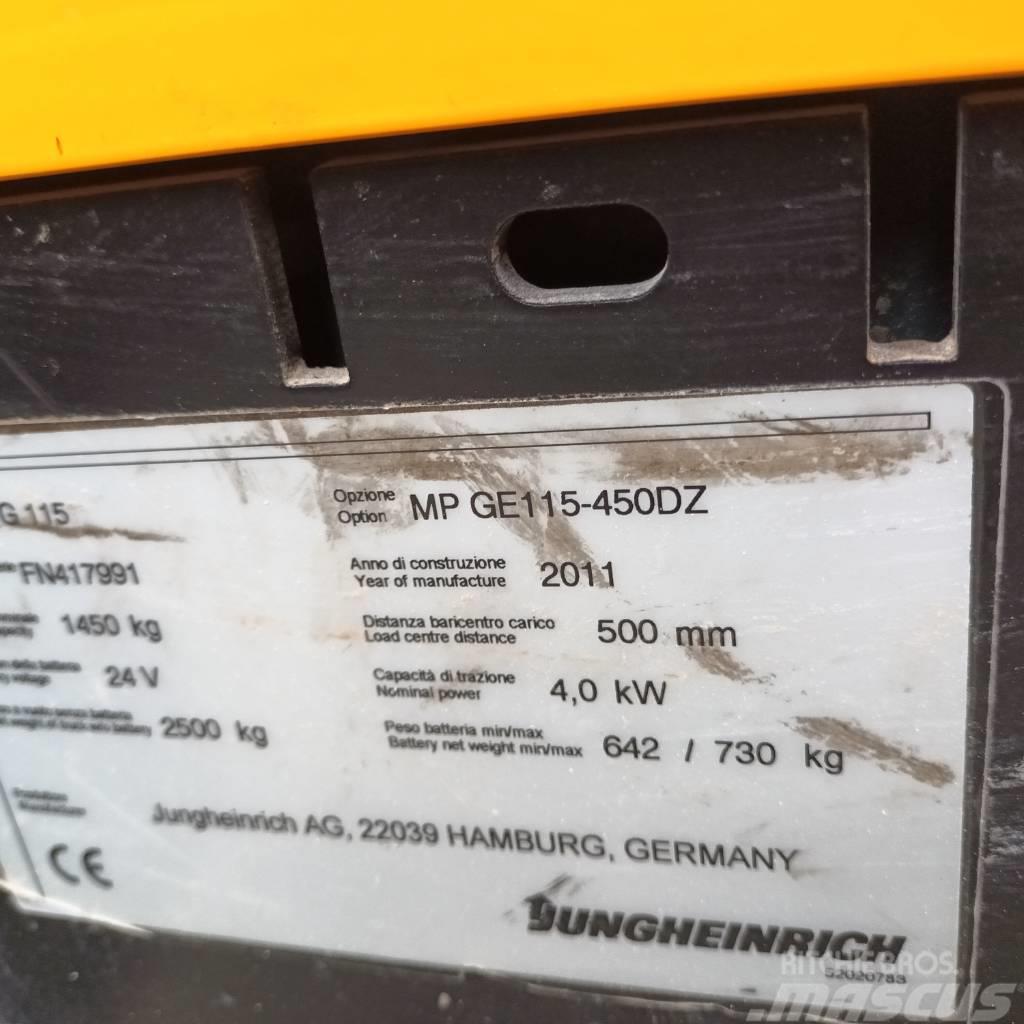 Jungheinrich EFG 115 Električni viličarji