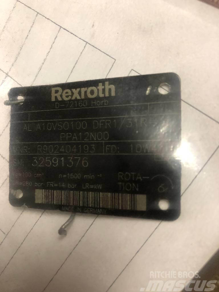 Rexroth AL A10VSO100 DFR1/31R-PPA12N00 Drugi deli