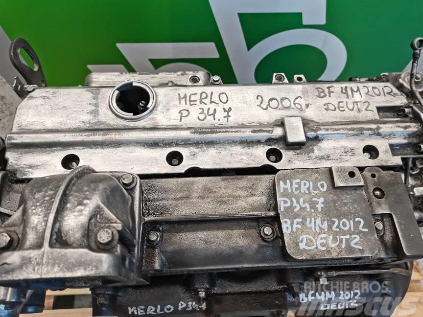 Merlo P 34.7 {Deutz BF4M 2012}block engine Motorji