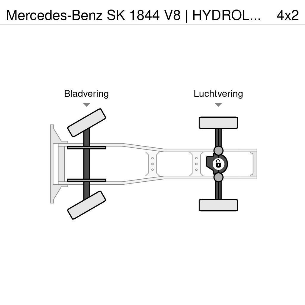 Mercedes-Benz SK 1844 V8 | HYDROLIC | RETARDER | MANUEL GEAR | H Vlačilci