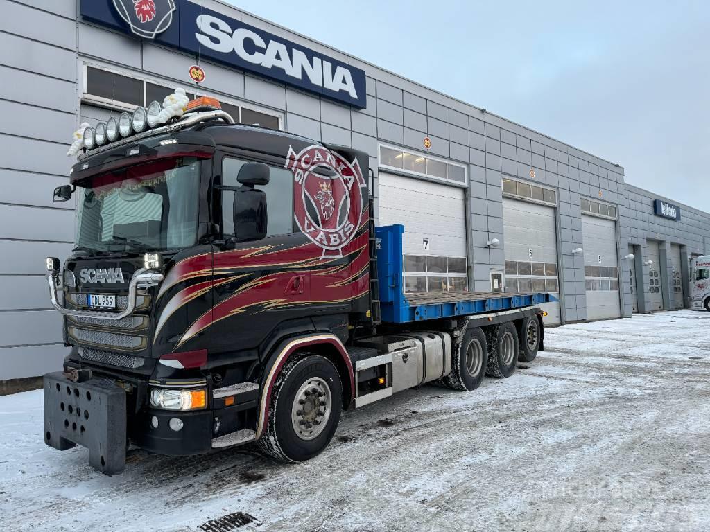 Scania Scania R580lb8x4*4 full plog Kotalni prekucni tovornjaki