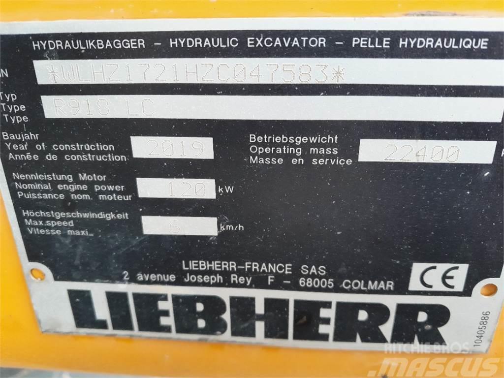 Liebherr R918 LC G6.0 Bagri goseničarji