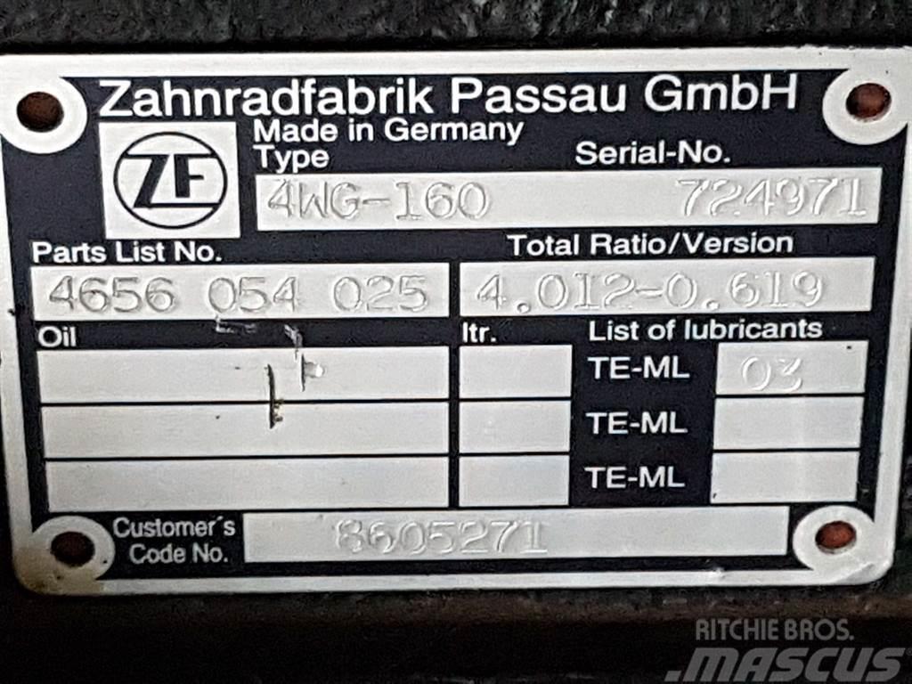 CASE 621D-ZF 4WG-160-Transmission/Getriebe/Transmissie Menjalnik