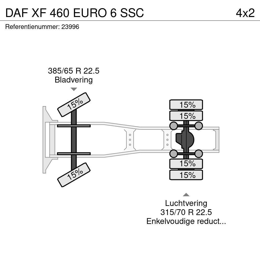 DAF XF 460 EURO 6 SSC Vlačilci