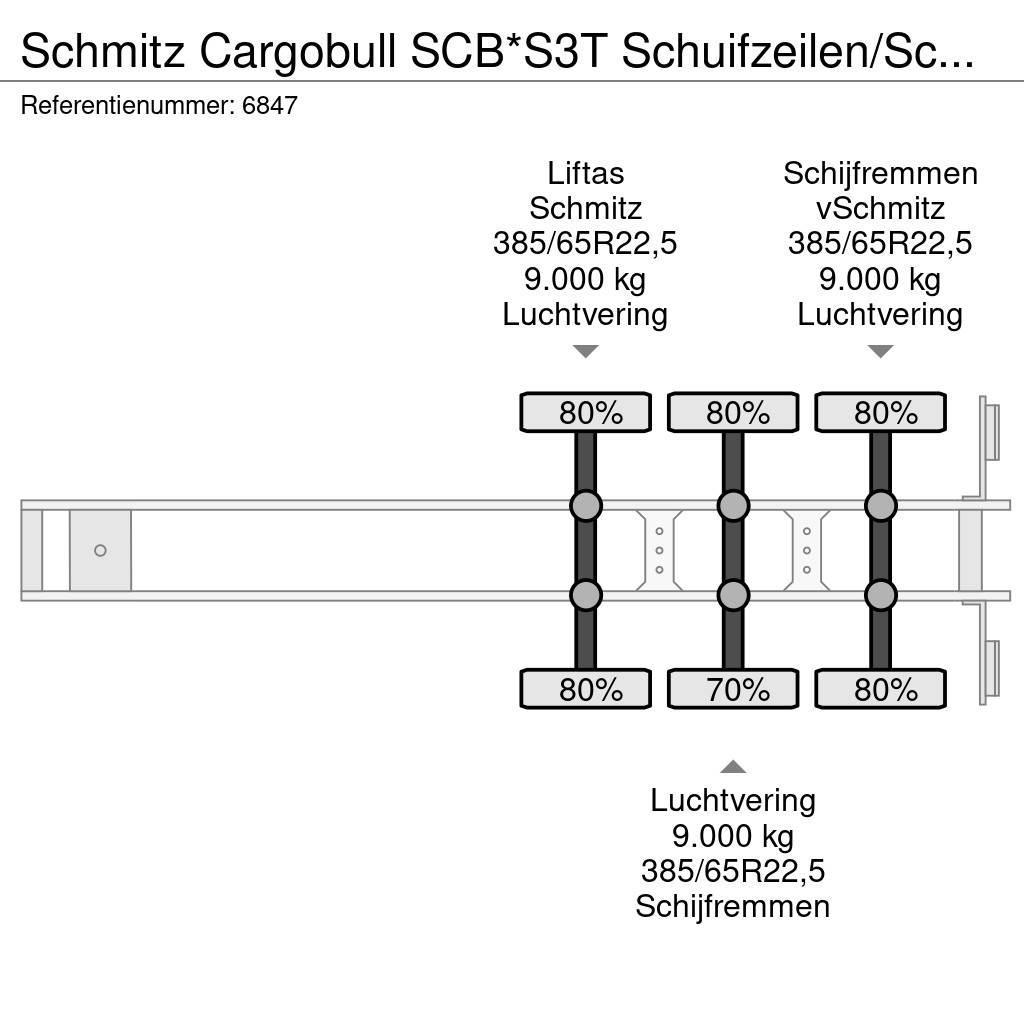 Schmitz Cargobull SCB*S3T Schuifzeilen/Schuifdak Liftas Schijfremmen Polprikolice s ponjavo