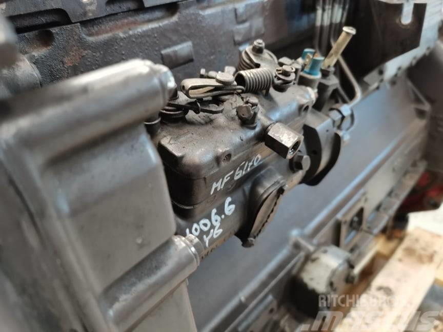 Massey Ferguson 6170 {injection pump Lucas  silnika Perkins 1006. Motorji